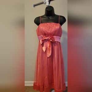 Cute pink party  prom wedding dress size M Juliet